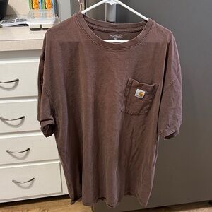 Carhartt Men's Short Sleeve Brown Tee